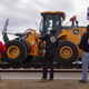 Workers striking outside the John Deere Davenport Works facility on Oct. 15, 2021, in Davenport, Iowa.